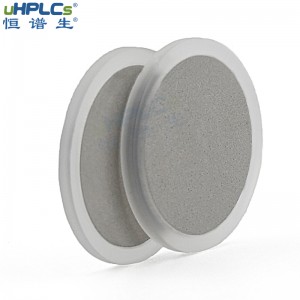 恒譜生HPLC在線過濾器PCTFE不銹鋼篩板液相色譜濾膜，OD22.4*ID19.0*H1.6